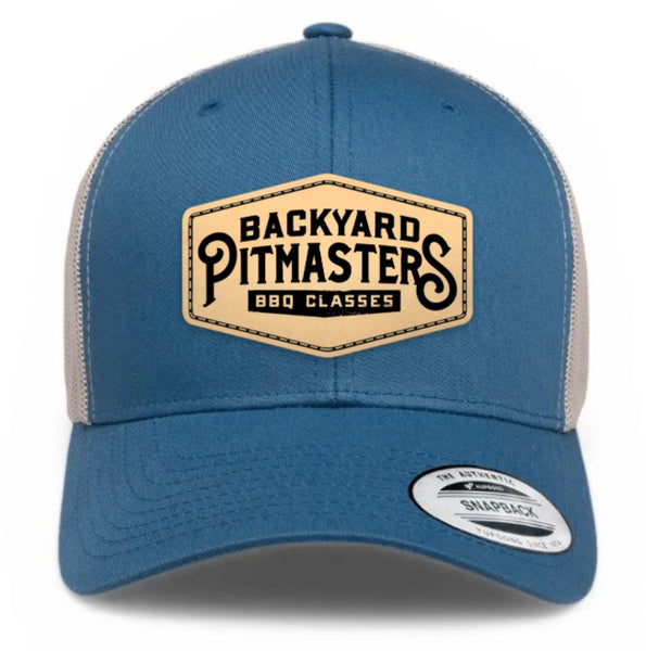 Leather Patch Logo Trucker Hat